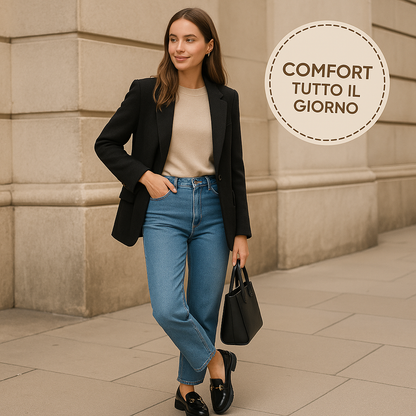 GlamWalk Soft Loafer Stile: Mocassino ortopedico